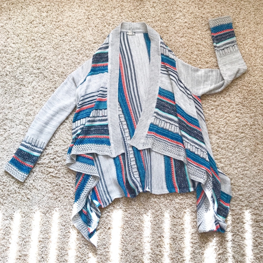 Open cardigan